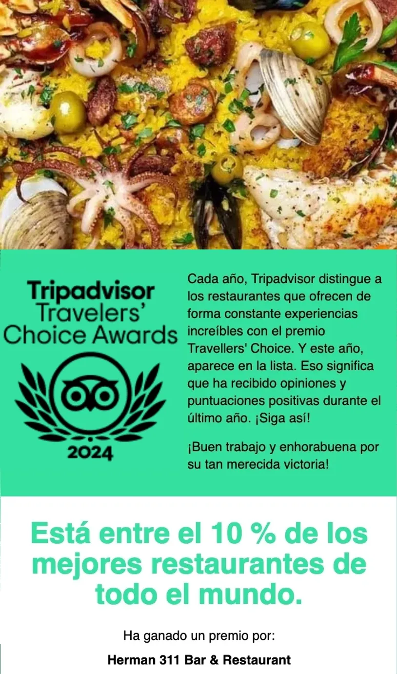 TripAdvisor Award